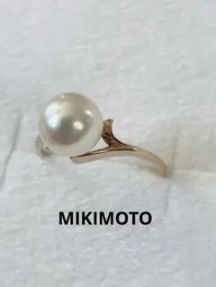 ✧*。MIKIMOTO K14 パールリング✧*。