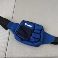 XLARGE ボディバッグ 青