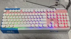 NK18 RGBバックライト USBキーボード