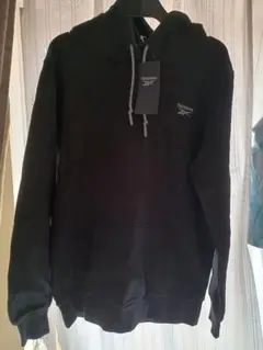 リーボックブラック黒パーカーＬReebok