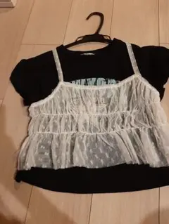 munyu muny 半袖　Tシャツ　150　レイヤードTシャツ
