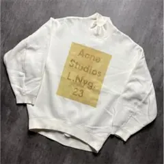 【人気】Acne Studios メンズ スウェット トレーナー ロゴ XXS