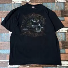Harley-Davidson ハーレーダビッドソン　メンズ　半袖tシャツ　黒