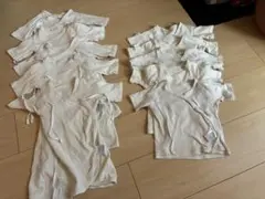 西松屋　オーガニックコットン　ベビー肌着 10枚セット 50-60cm