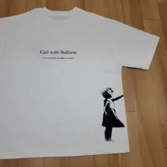 新品未使用 WEGO BRANDALISED 別注グラフィックTシャツ風船と少女