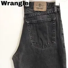 Wrangler ラングラー W30 ブラックデニム ボトム 黒 13511
