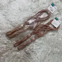 未使用✨TOSOカーテン　タッセル　ピンク2本セット　2組