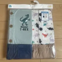 半袖 パジャマ 恐竜柄Tシャツ・パンツセット 100cm