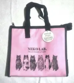 NEKO LAB ネコラボ 保冷バック 非売品 新品・タグ付き ネコ ねこ 猫