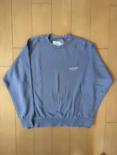 vivastudio ブルー スウェット Ｌ