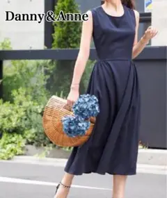 【Danny＆Anne】バッククロス ロングフレアワンピース