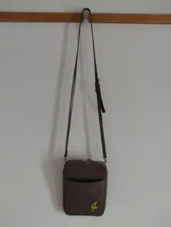 ブラウン ショルダーバッグ スマホ収納