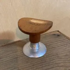 ビンテージ 飾り台 ジュエリー 店舗什器 稀少 コラージュ アトリエ アルミ