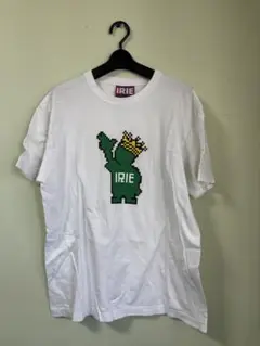 IRIE ピクセルアート Tシャツ Lサイズ ホワイト