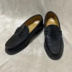 【美品】REGAL リーガル ローファー コインローファー ブラック 牛革