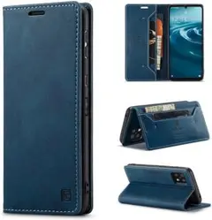 ラスト1点‼️ AQUOS sense7 Plus 手帳型ケース ネイビー