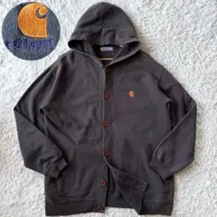 【希少】 90's carhartt カーハート スウェット カーディガン 古着 m58790803820_1.jpg?1753780601