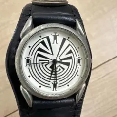 迷路模様 インディアンヘッド 時計