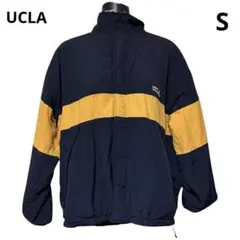 UCLA/ブルゾン/レディース/リバーシブル/ジャケット/S/ネイビー/イエロー