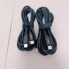 ✦USB C ケーブル 100W PD対応 タイプc 2m 2セット 黒