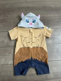 鬼滅の刃 伊之助 キャラクター 着ぐるみ ベビー 70 コスチューム