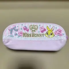 ミスバニー　ペンケース　筆入れ　平成レトロ