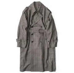 stein DEFORMATION TRENCH COAT 20AW