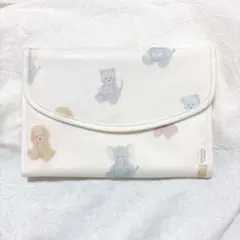 母子手帳ケース ぬいぐるみ柄母子手帳ケースM 　ぬいぐるみ　ジェラートピケ