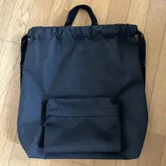 無印良品 トートにもなる巾着リュックサック 撥水