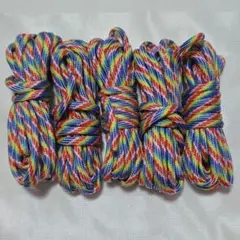 パラコード レインボー 4mm×3m