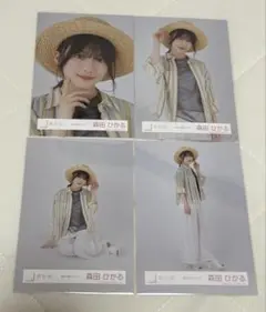 櫻坂46 森田ひかる 麦わら帽子コーデ 写真 コンプ