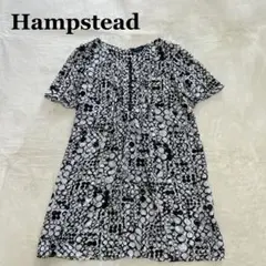 Hampstead ハムステッド 総柄 チュニックブラウス 38 日本製