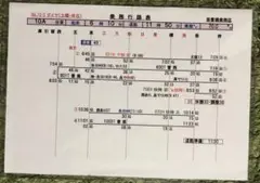【信48】動力車乗務員行路表 JR西日本 京都支社 鉄道グッズ 資料 信48】動力車乗務員行路表 JR西日本 京都支社 鉄道グッズ 資料