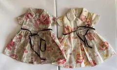美品、今野はるえ、着せ替えワンピース2枚※バラ売り可❣️