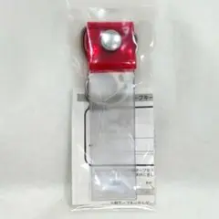 タワレコ　銀テープキーホルダー　RED