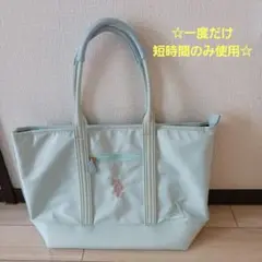 ほぼ未使用☆「U.S.PORO ASSN.　ナイロン トートバッグ 　ブルー」☆