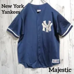 MLB ニューヨーク・ヤンキース ユニフォーム USA野球　半袖ボタンシャツ