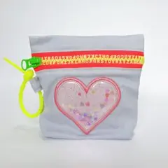Kure*Heart シャカシャカポーチ ⭐︎アルファベットファスナー