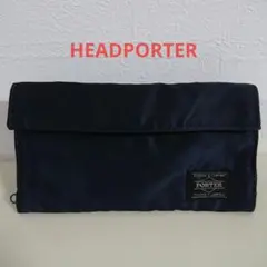 【極レア美品 廃盤】HEAD PORTER タンカー ネイビー 長財布