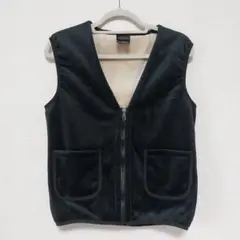 ベスト ベロア フリース メンズ レディース 男女兼用 M～L 【新品未使用】