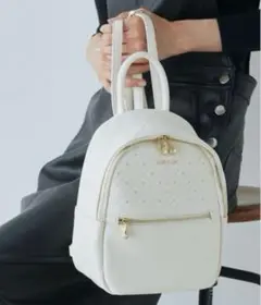 【美品】PAUL & JOE ACCESSOIRES ミニリュック アイボリー