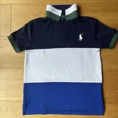 POLO RALPH LAUREN ポロシャツ 4/4T ネイビー/ブルー