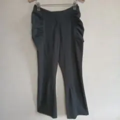 サイドギャザー スラックス