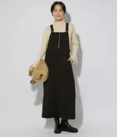 Elura elkotona フロントジップ ジャンスカ