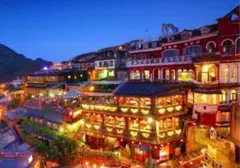 L19 九份/台湾/阿妹茶酒館/海外風景/アートパネル