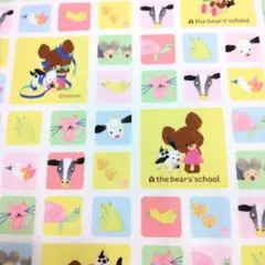 くまのがっこう　オックス　バンダイ　はぎれ　入園準備