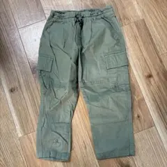 オリーブグリーン カーゴパンツ 110cm