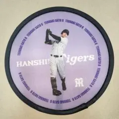 値下げ。阪神タイガース　シークレット　折りたたみミニうちわ　佐藤輝明