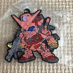 赤いガンダム　ジークアクス　カプセルラバーマスコット　GQuuuuuuX