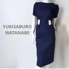 ♡半額♡渡辺雪三郎 YUKISABURO WATANABE　ワンピース　ピンク 渡辺雪三郎 ユキサブロウワタナベ YUKISABURO WATANABE スーツの